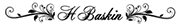 H. Baskin Clothier logo
