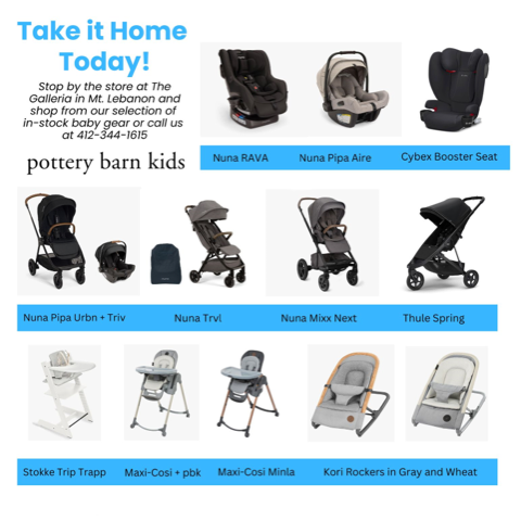 Pottery Barn Kids - Baby Gear | Galleria of Mt. Lebanon